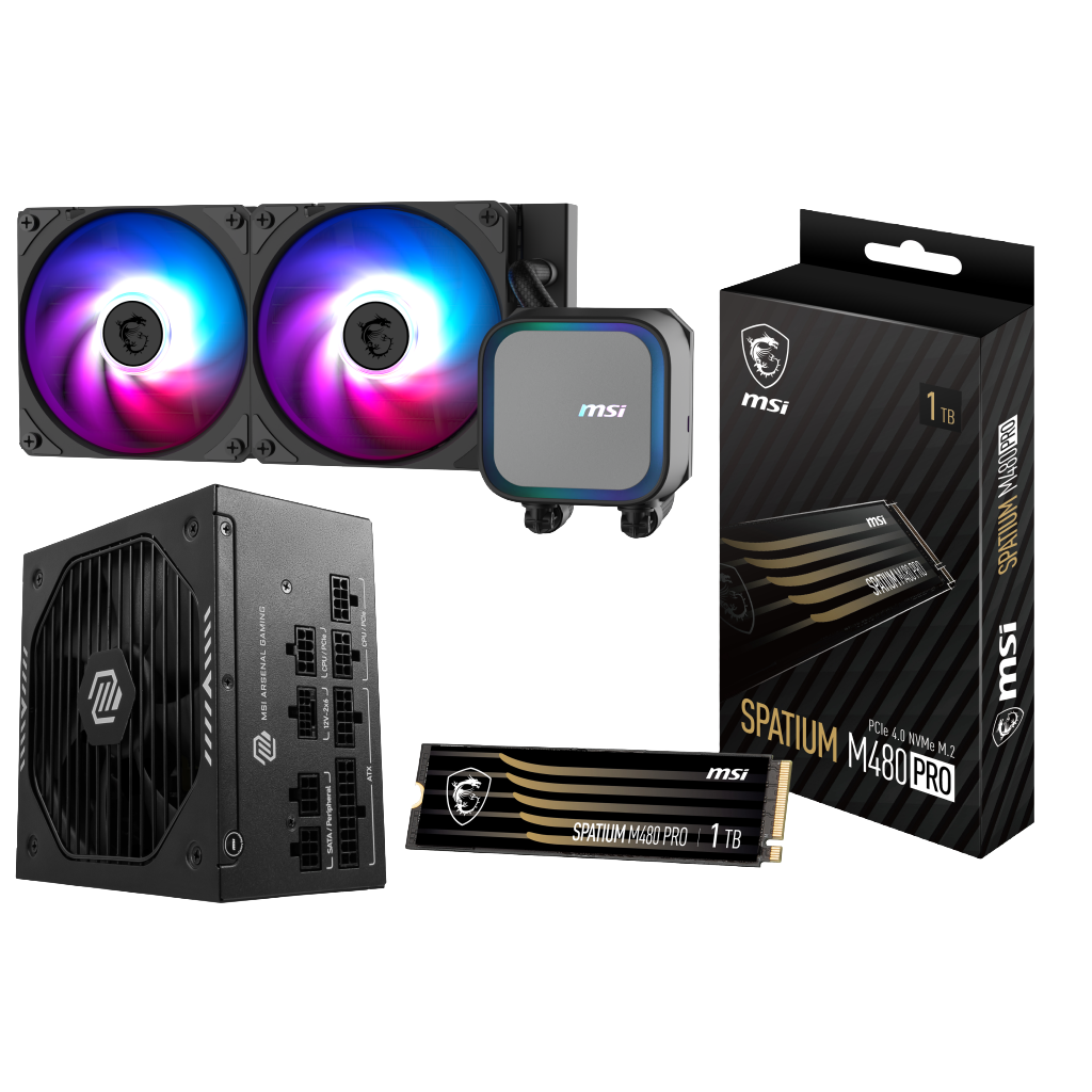 MSI SPATIUM M470 PRO PCIe 4.0 NVMe M.2 2TB SSD Storage - MSI-US
